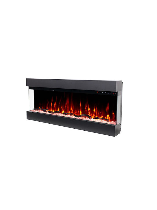 Hitense WXF700-SLIM3D-65 Стенен Електрически Камин 1600W 165x54.5см