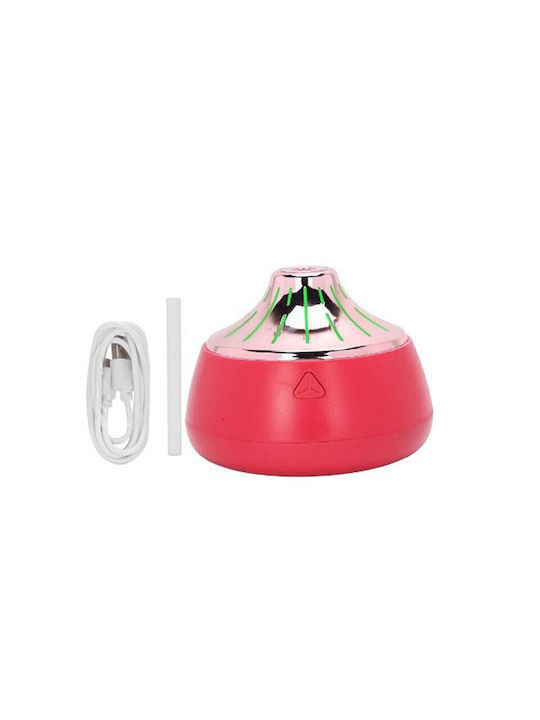 Led Συσκευή Αρωματοθεραπείας Κόκκινη 200ml