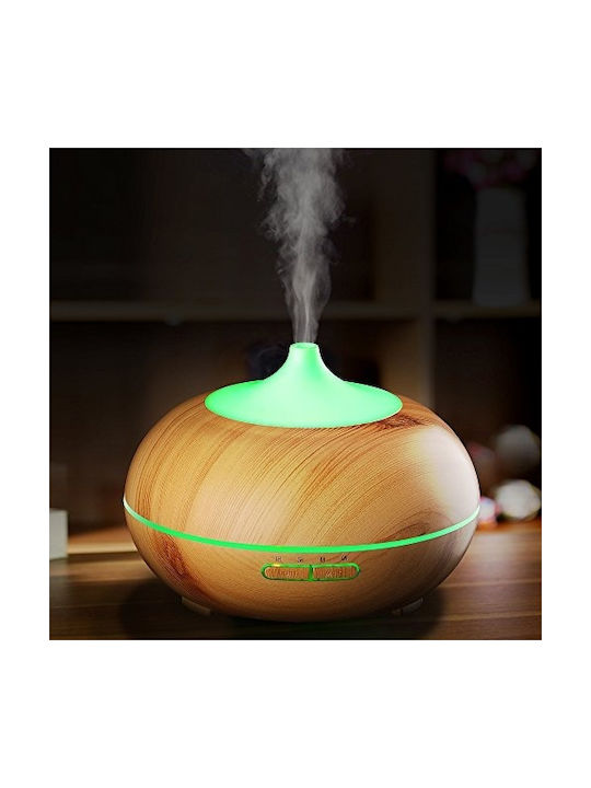 Led Ultrasonic Aromatherapy Diffuser K-S4W2 Brown 200ml