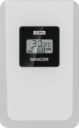 Sencor SWS 3000 W SWS 3000 W Безжична Метеорологична станция Цифров Настолен Бял