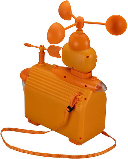 DieMaus 9810100 Drahtlos Wetterstation Digital Tischplatte Gelb