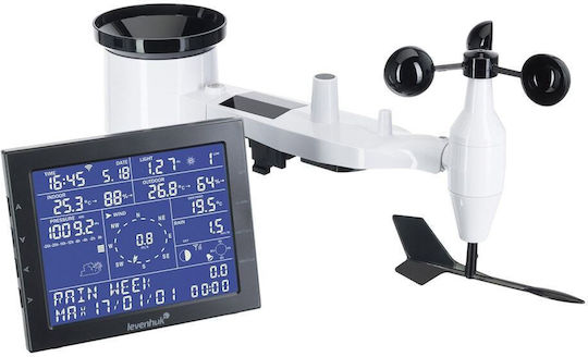 Levenhuk Wireless Digital Weather Station Tabletop Black