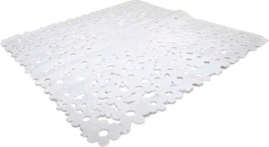 Dimitracas Octopus Fiore Shower Non-slip with Suction Cups White 54x54εκ.