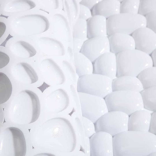 Dimitracas Octopus 3D Stones Bathtub Non-slip with Suction Cups White 37x74εκ.
