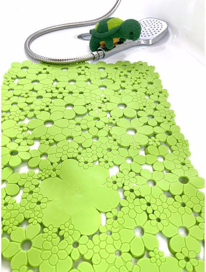 Dimitracas Octopus Fiore Bathtub Non-slip with Suction Cups Green 34x74εκ.
