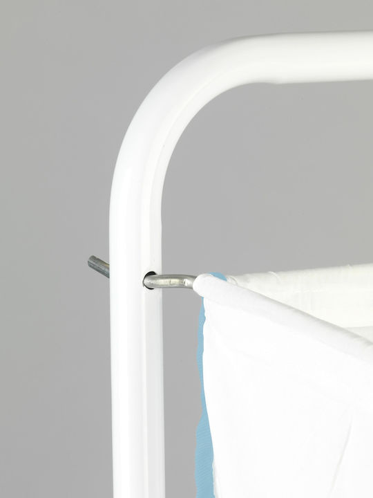 Wenko Escala Καλάθι Απλύτων Μεταλλικό 99lt 46x44x126cm Λευκό