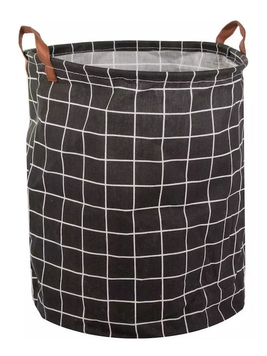 Καλάθι Απλύτων Υφασμάτινο Πτυσσόμενο 45lt 35x35x43cm Πολύχρωμο