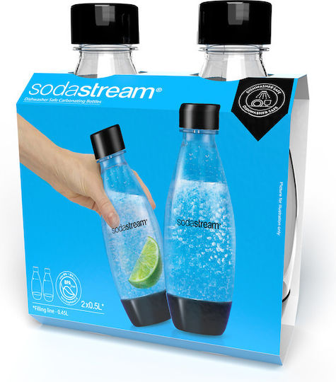 Sodastream Twin Fuse Δοχείο για Παρασκευαστή Σόδας 2τμχ