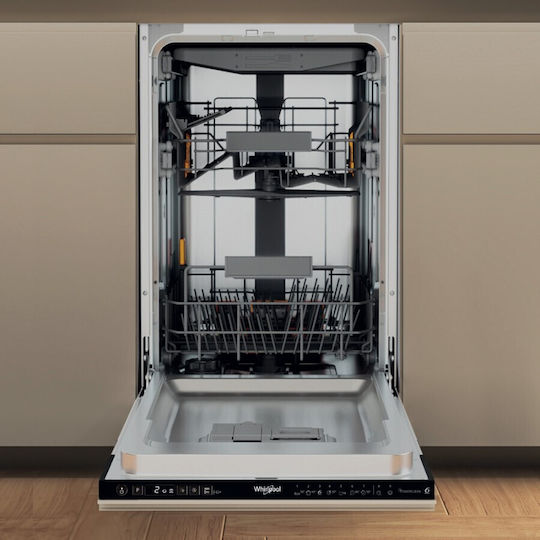 Whirlpool Vollintegrierter Geschirrspüler für 11 Gedecke B45xH82cm