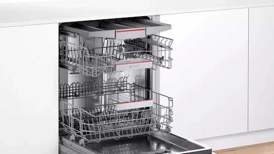 Bosch Vollständig Eingebauter Geschirrspüler mit Wi-Fi für 14 Gedecke P59,8xY81,5cm Weiß