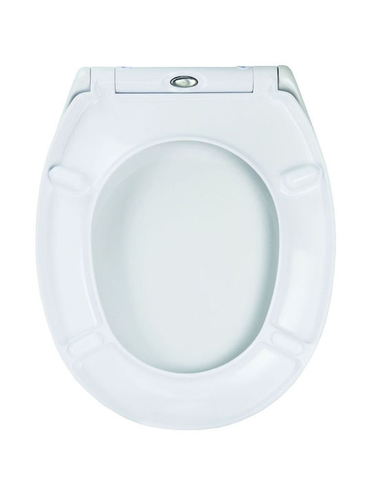 Kleine Wolke Plastic Soft Close Toilet Seat Multicolour Cosmo Cat 45cm