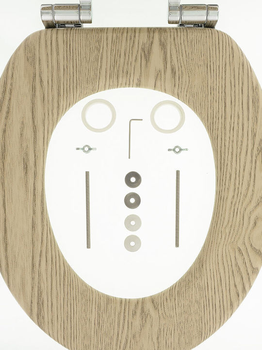 TIGER Toilettenbrille Kunststoff Beige