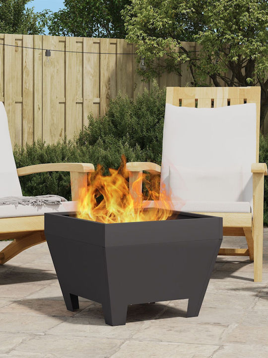 vidaXL Τζάκι Εξωτερικού Χώρου Μεταλλικό 50x50x30cm vidaXL Τζάκι Εξωτερικού Χώρου Μεταλλικό 50x50x30cm