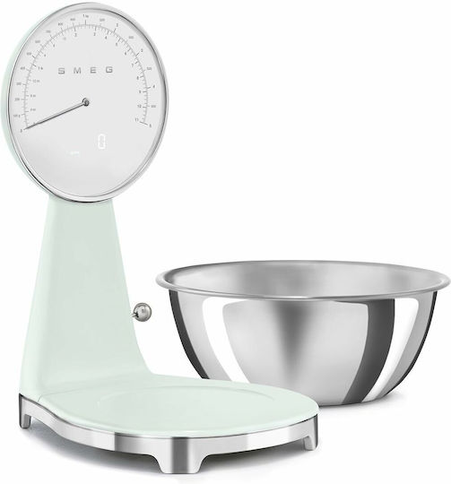 Smeg Механичен Кухненска везна 1гр/5кг Зелена