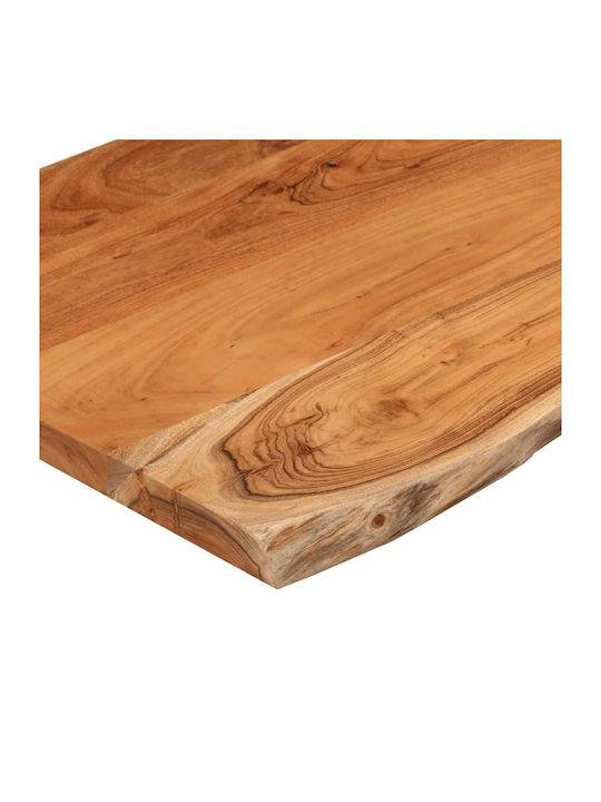 vidaXL Rectangular Table Surface made of Solid Wood Acacia 40x40x2.5cm 370606 1pcs
