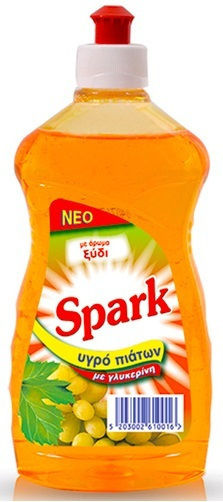 Spark Υγρό Πιάτων με Άρωμα Ξύδι Απολυμαντικό 500ml