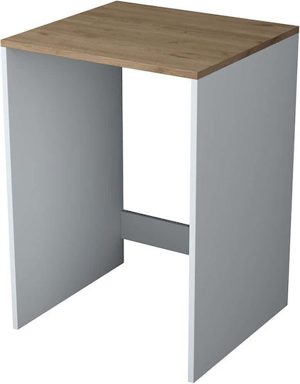 Asir Group Wall Mounted Bathroom Shelf Wooden 65x60x91.8cm Brown