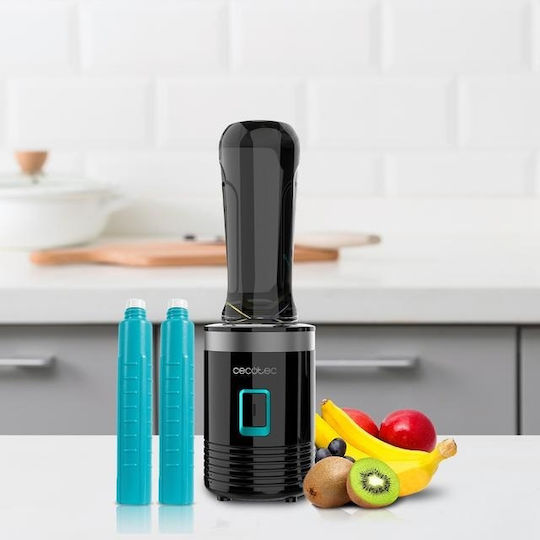 Cecotec Power Titanium 350 Easygo Μπλέντερ με Πλαστική Κανάτα 600 ml Μαύρο