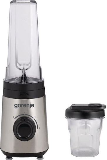 Gorenje Blender with Plastic Jug 600 ml 320W Gray BSM600E