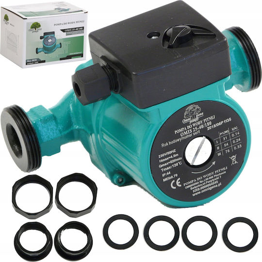 Omnigena Electronic 47.5/4 Circulator Pump Heating 180mm
