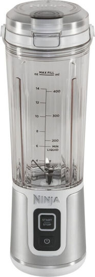 Ninja Blast Μπλέντερ με Πλαστική Κανάτα 530 ml 7.4V White