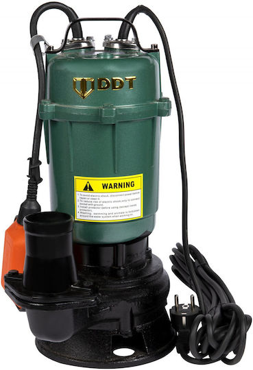 Pompa submersibilă pentru apă murdară fără tocător cu plutitor Ddt Wqd10 2200 W