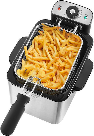 Smarton FR350 Deep Fryer 3lt Silver