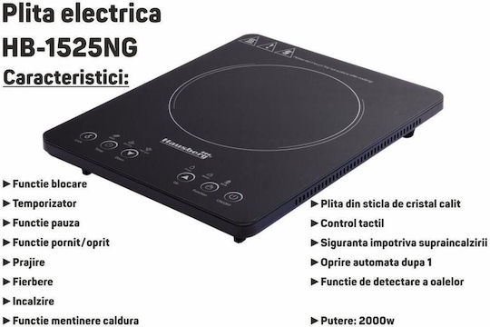 Neta Countertop Burner Induktion Single Schwarz