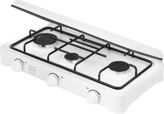 Stella Countertop Burner Flüssiggas Triple Weiß