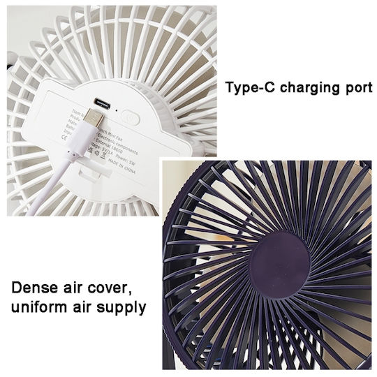 Ventilator USB / Electric Alb TBD0603756402A