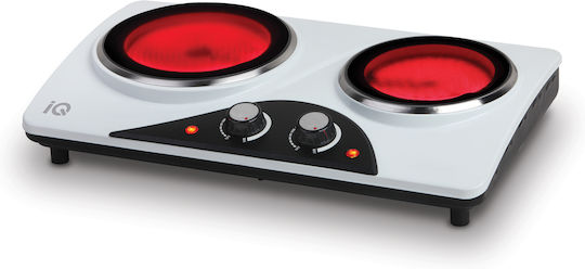 IQ Countertop Burner Keramik Double Weiß