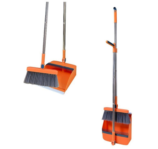 Plastic Dustpan with Stick
