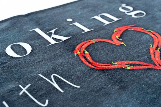 Sdim Master Chef Kitchen Mat Runner with Anti-slip Underlay Blue 60x150εκ.