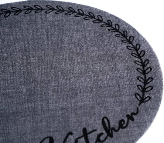 Sdim Cook & Wash Runde Küchenmatte mit rutschfestem Unterlage 495 Floreale Kitchen 67εκ.