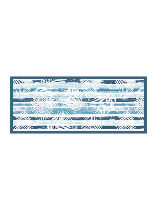 Ango Kitchen Mat Runner Blue Tropical L 50x180εκ.