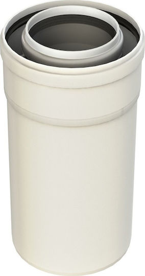 Almeva Coș de Fum Inox Argintiu
