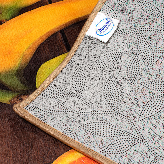 Dimcol Fruits 270 Kitchen Mat Runner with Anti-slip Underlay Multicolour 67x150εκ.