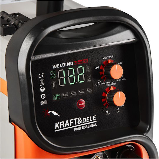 Aparat de sudură IGBT cu/fără gaz MMA MIG Kraft&Dele KD1883