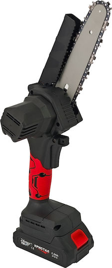 DDT Battery Chainsaw 2x2Ah 24V with Blade 15.24cm