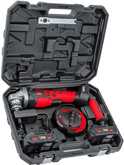 Red Technic Τροχός 125mm Μπαταρίας 21V Solo