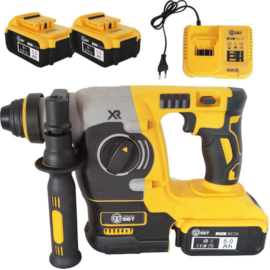 DDT Impact Demolition Hammer Battery Brushless 20V with Chuck SDS Plus