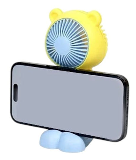 Hq66-27 USB Fan with Power Bank 3W Fuchsia