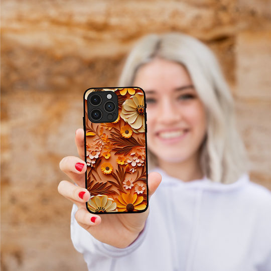 Sonique 3D Flower Series Case Xiaomi Poco F7 Ultra 5G Orange