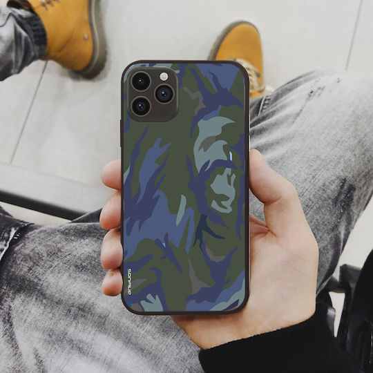 Husă Sonique Camouflage Army Series pentru Xiaomi Poco F7 Pro 5G Albastru 01