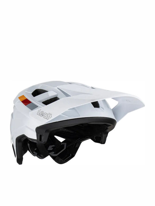 Leatt Bicycle Helmet Mountain with MIPS Protection White