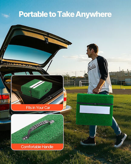 Vevor 77 Tragbarer Pitching Mound Baseball Softball Training Zfxtqdzfxtxknsim6v0