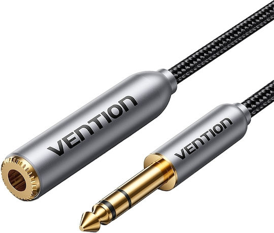 Vention 1m 6.35mm Male To Female Audio Cable