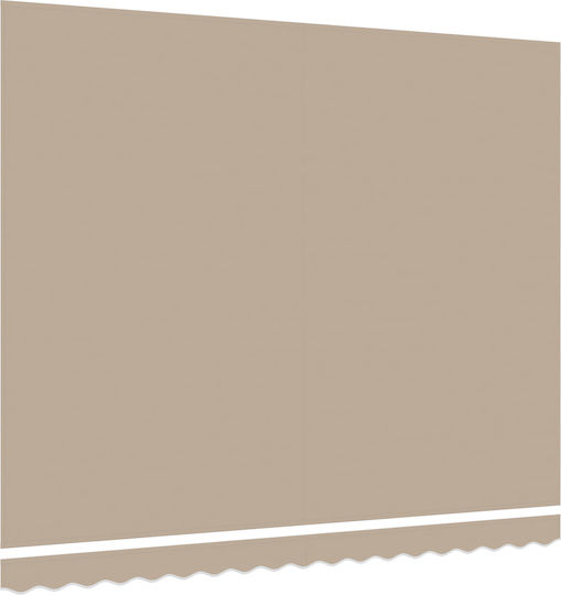 vidaXL Material pentru copertină Bej 3x4m