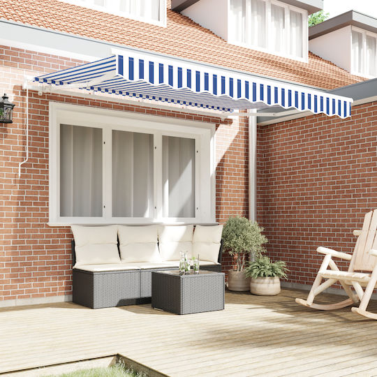 vidaXL Material pentru copertină Albastru 2x3.5m