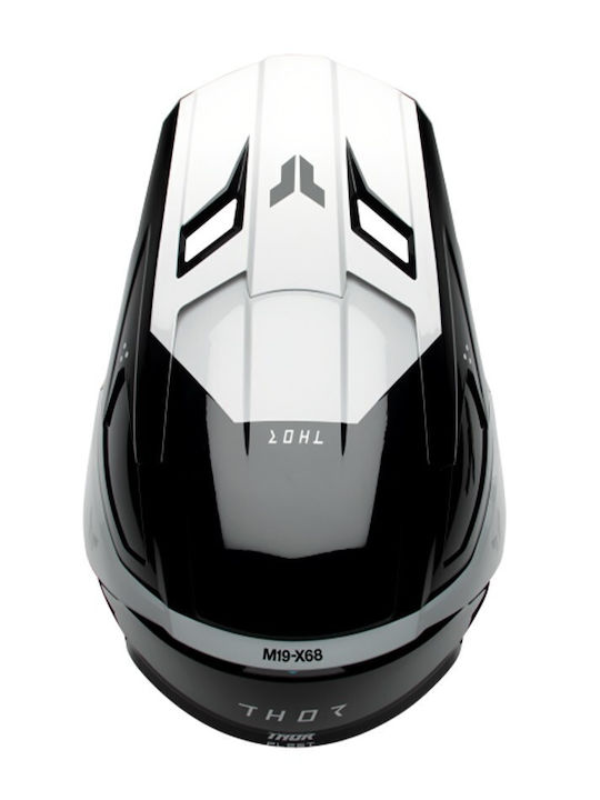 Thor MX Youth Παιδικό Motocross ECE 22.06 Fleet Storm Black/white Thor MX Youth Παιδικό Motocross ECE 22.06 Fleet Storm Black/white
